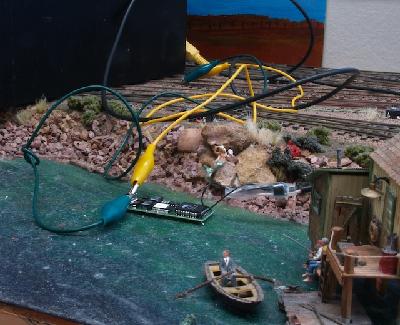 Mermaid supervising soundchip experiment.